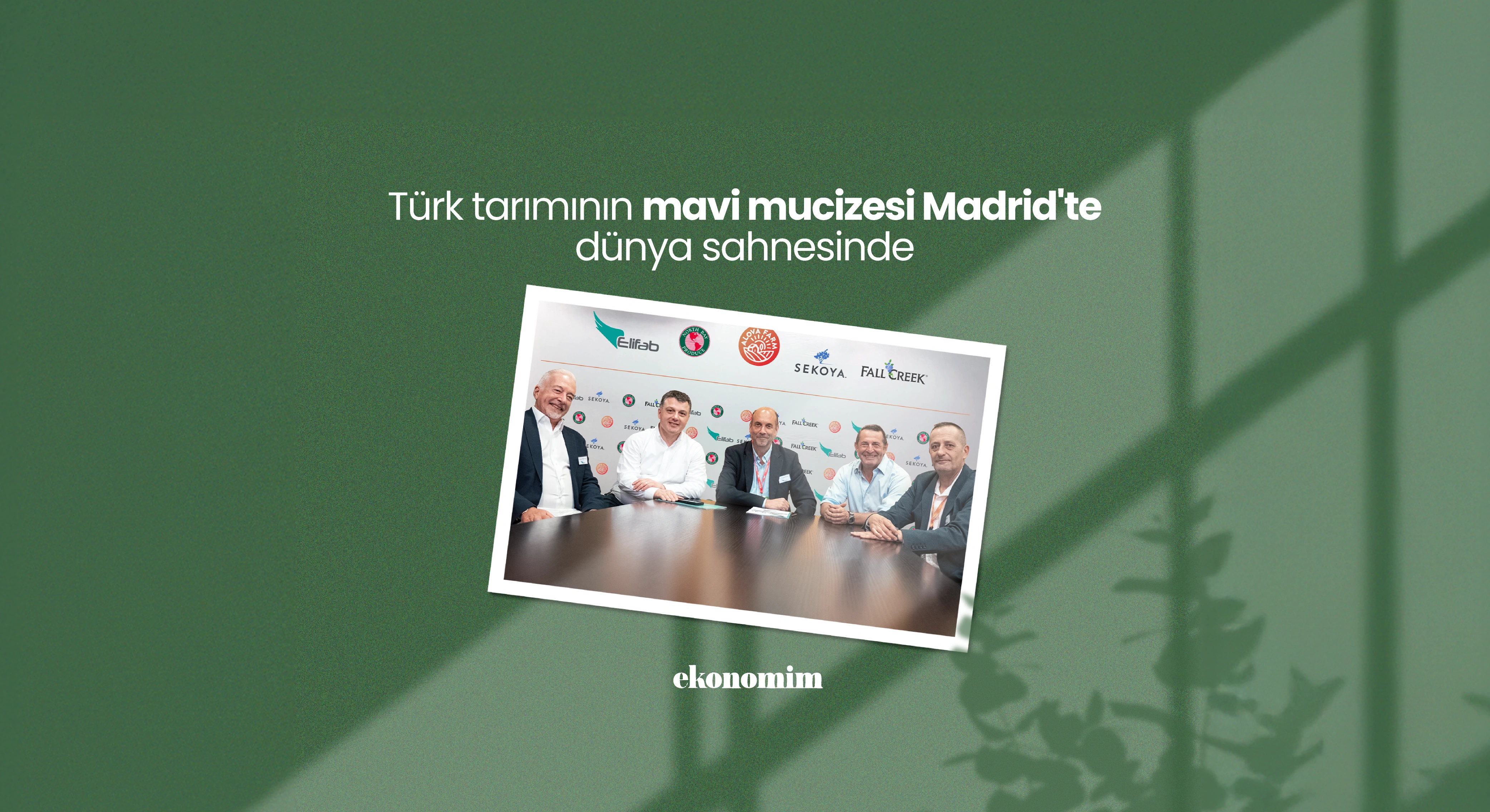 Türk tarımının “mavi mucizesi” Madrid'te dünya sahnesinde